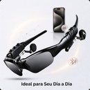 Óculos Bluetooth Inteligente Nuvion® SoundVision PRO – Chamadas, Música e Estilo Sem Fio
