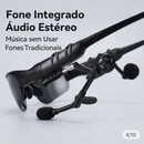 Óculos Bluetooth Inteligente Nuvion® SoundVision PRO – Chamadas, Música e Estilo Sem Fio