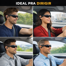 Óculos Bluetooth Inteligente Nuvion® SoundVision PRO – Chamadas, Música e Estilo Sem Fio