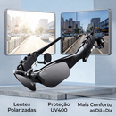 Óculos Bluetooth Inteligente Nuvion® SoundVision PRO – Chamadas, Música e Estilo Sem Fio